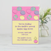 Osterische Party Einladung (Stehend Vorderseite)