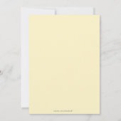 Osterische Party Einladung (Rückseite)