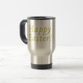 Osterische Tasse, Hase, Eier Reisebecher (Vorderseite Links)