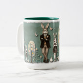 Osterische Tasse - Weltbeherrschung - Ein Ei nach  (Vorderseite Links)