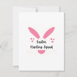 Osterjagd auf feiertagskarte