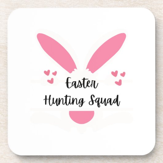 Osterjagd auf getränkeuntersetzer (Vorderseite)