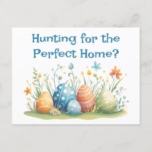 Osterjagd Zuhause Postkarte