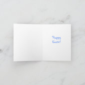 Osterjunge Sonnige Ferienkarte Feiertagskarte (Innenseite)