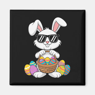 Osterjungen Mädchen Kinder Kleinkind Hase Kaninche Magnet