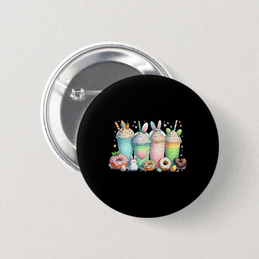 Osterkaffee Button (Vorne & Hinten)