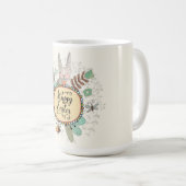 Osterkaffee-Tasse Kaffeetasse (VorderseiteRechts)