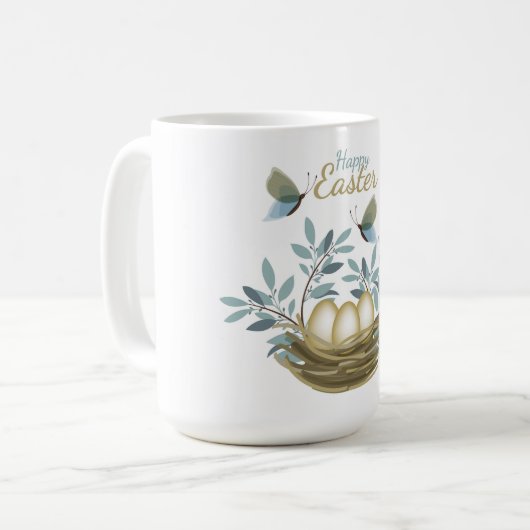 Osterkaffee-Tasse Kaffeetasse (Vorderseite Links)