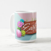 Osterkaffee-Tasse Kaffeetasse (Vorderseite Links)