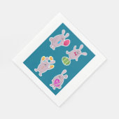 Osterkanbits Papier Napkins Serviette (Ecke)