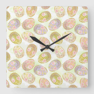 Osterkandy Bulk Quadratische Wanduhr