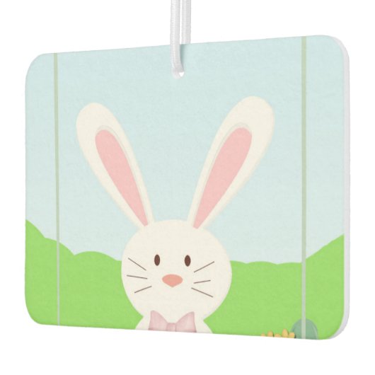 Osterkaninchen Autolufterfrischer (Links)