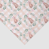 Osterkaninchen Bunny Wunny Pink Muster Seidenpapier (Detail)