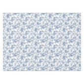 Osterkaninchen Chinoiserie Muster Tischdecke (Vorderseite (Horizontal))