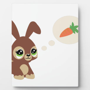 Osterkaninchen Fotoplatte