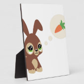 Osterkaninchen Fotoplatte (Seite)