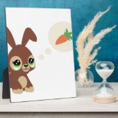 Osterkaninchen Fotoplatte (Seite)