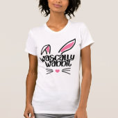 Osterkaninchen Funny Ears Wabbit T-Shirt (Vorderseite)
