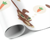 Osterkaninchen Geschenkpapier (Rolleneckpunkt)