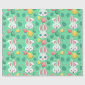 Osterkaninchen Geschenkpapier (Flach)