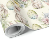 Osterkaninchen Geschenkpapier (Rolleneckpunkt)