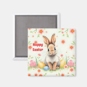 Osterkaninchen Holiday Modern Collection Magnet (Vorderseite/Rückseite)