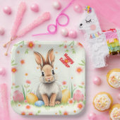 Osterkaninchen Holiday Modern Collection Pappteller (Party)