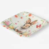 Osterkaninchen Holiday Modern Collection Pappteller (Gewinkelt)