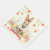Osterkaninchen Holiday Modern Collection Serviette (Ecke)