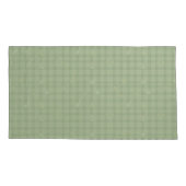 Osterkaninchen Kariertes Muster Kissenbezug (Rückseite-Links)