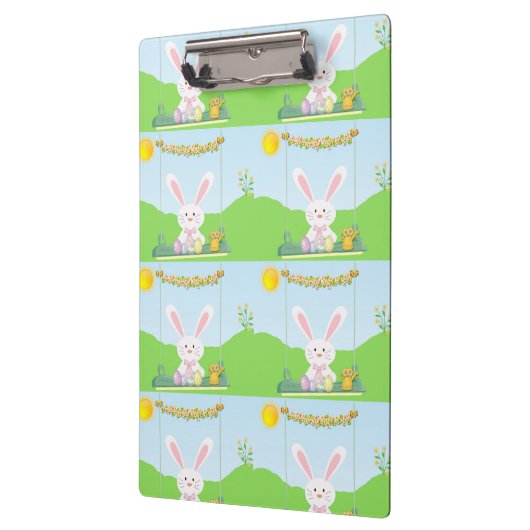 Osterkaninchen Klemmbrett (Links)