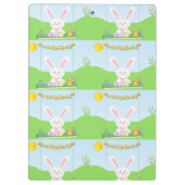 Osterkaninchen Klemmbrett (Rückseite)