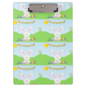 Osterkaninchen Klemmbrett (Vorderseite)