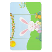 Osterkaninchen Magnet (Vertikal)