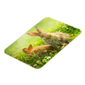 Osterkaninchen Magnet (Linke Seite)