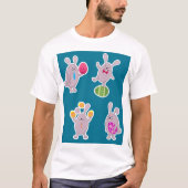Osterkaninchen Mens T - Shirt (Vorderseite)