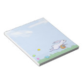 Osterkaninchen - Notepad Notizblock (angewinkelt)