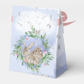 Osterkaninchen - Silber - Gefälligkeitsbox Geschenkschachtel (Rückseite)