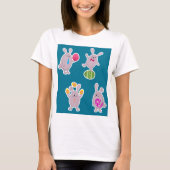 Osterkaninchen T - Shirt (Vorderseite)