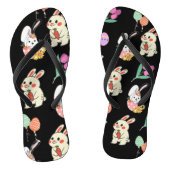 Osterkaninchen und -eier badesandalen (Fußbett)