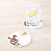 Osterkaninchen Untersetzer (Seite)