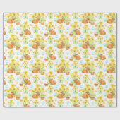 Osterkanincheneier Geschenkpapier (Flach)