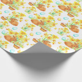 Osterkanincheneier Geschenkpapier (Ecke)