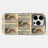 Osterkaninchengarten Blumendesign Case-Mate iPhone Hülle (Rückseite (Horizontal))