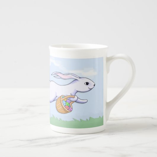 Osterkaninsel China Tasse (Rechts)