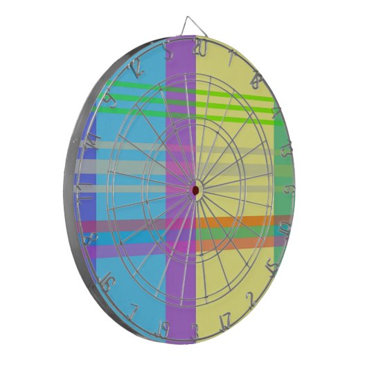 OsterKariert Dartscheibe (Vorderseite Links)