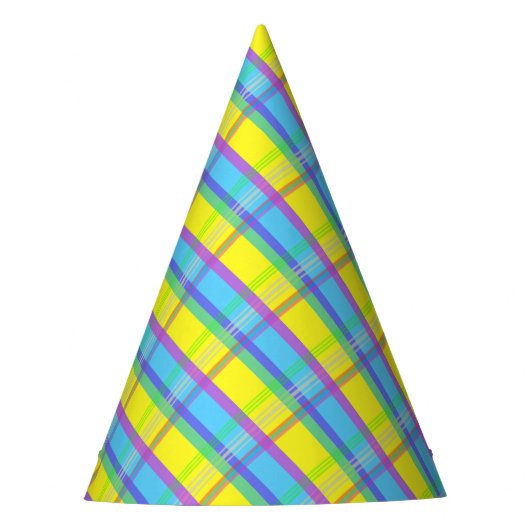 OsterKariert Partyhütchen (Vorderseite)