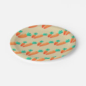 Osterkaroton-Teller - Ideal für Party Pappteller (Schrägansicht)