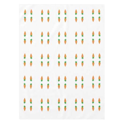 Osterkarotten Tischdecke (Vorderseite)