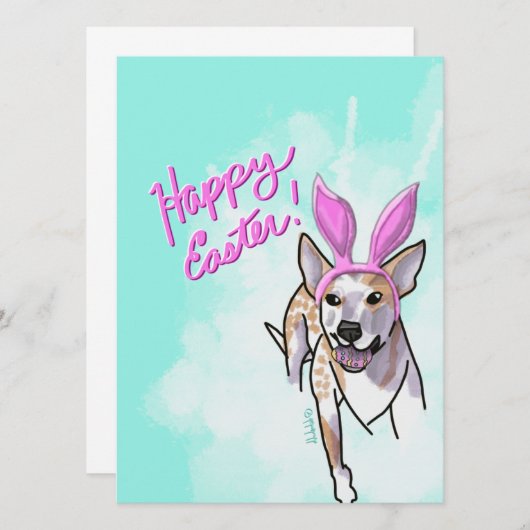 Osterkarte (Vorne/Hinten)